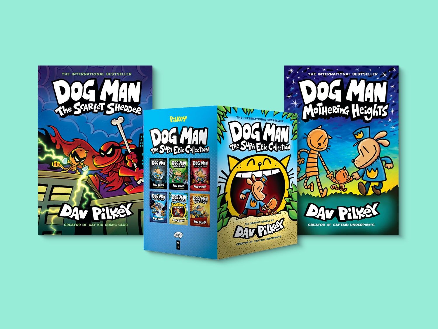 Books in the Dog Man series