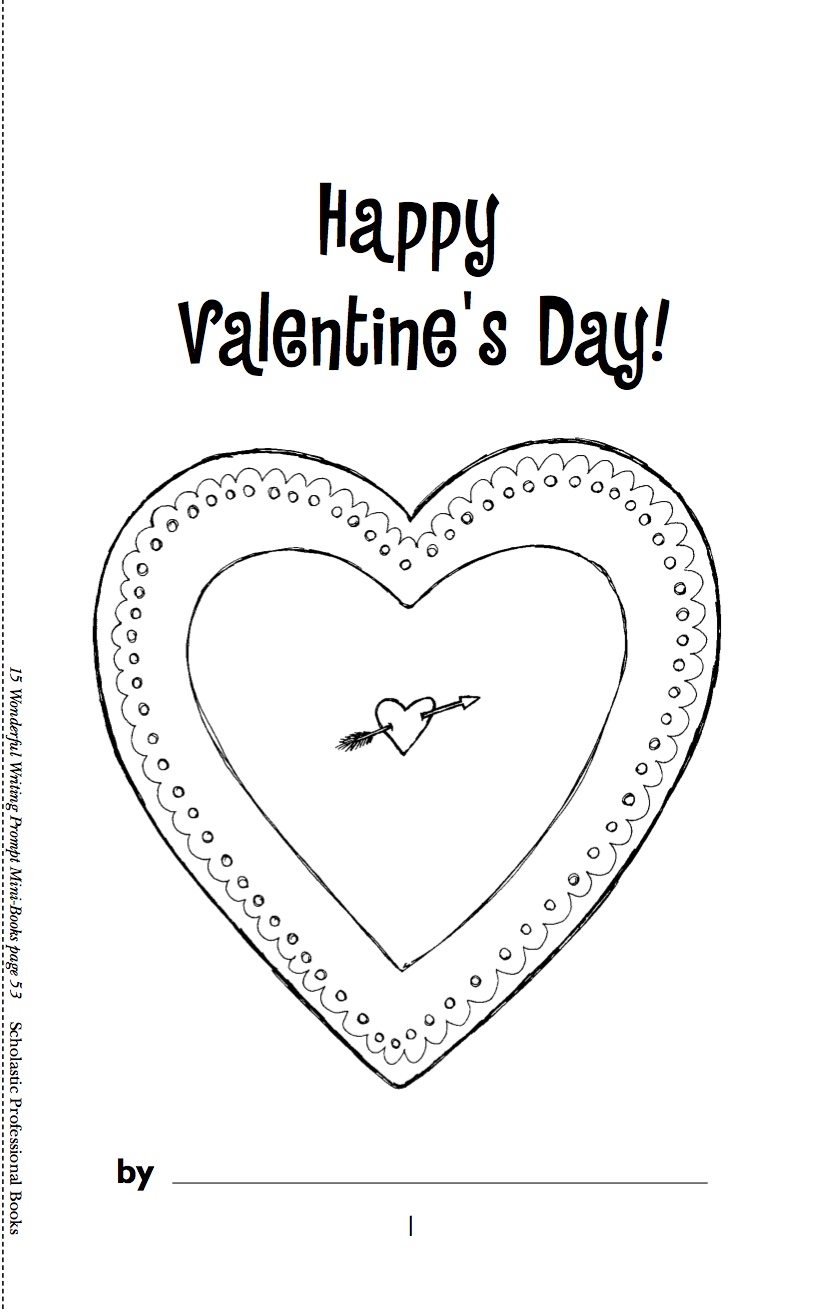 Happy Valentine's Day Mini- Book | Worksheets & Printables ...