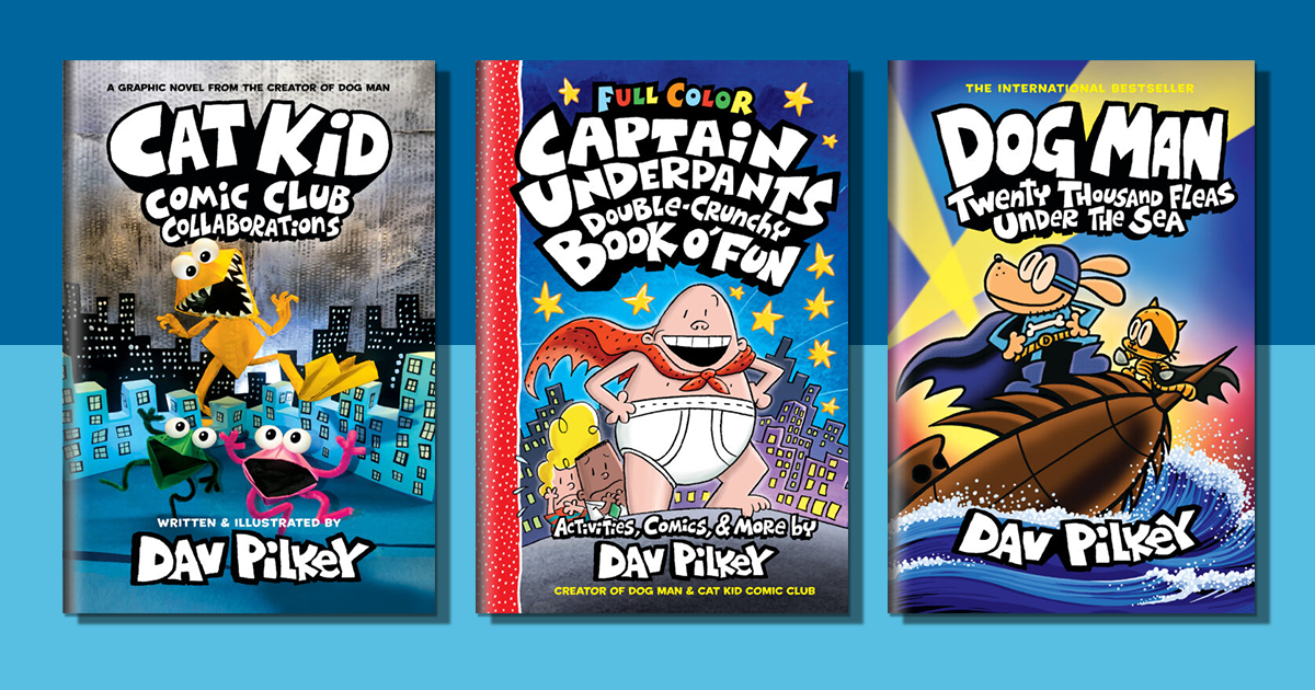 FIVE-PACK Bundle Captain Underpants books — Discover Books