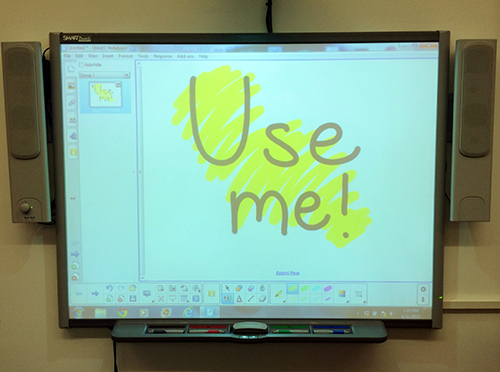 how to use an interactive whiteboard