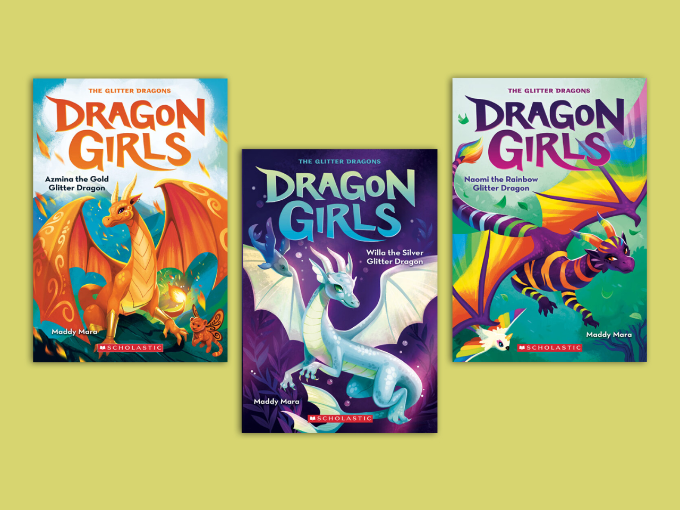 The Fantastic Books in the Dragon Girls Series for Ages 7-10