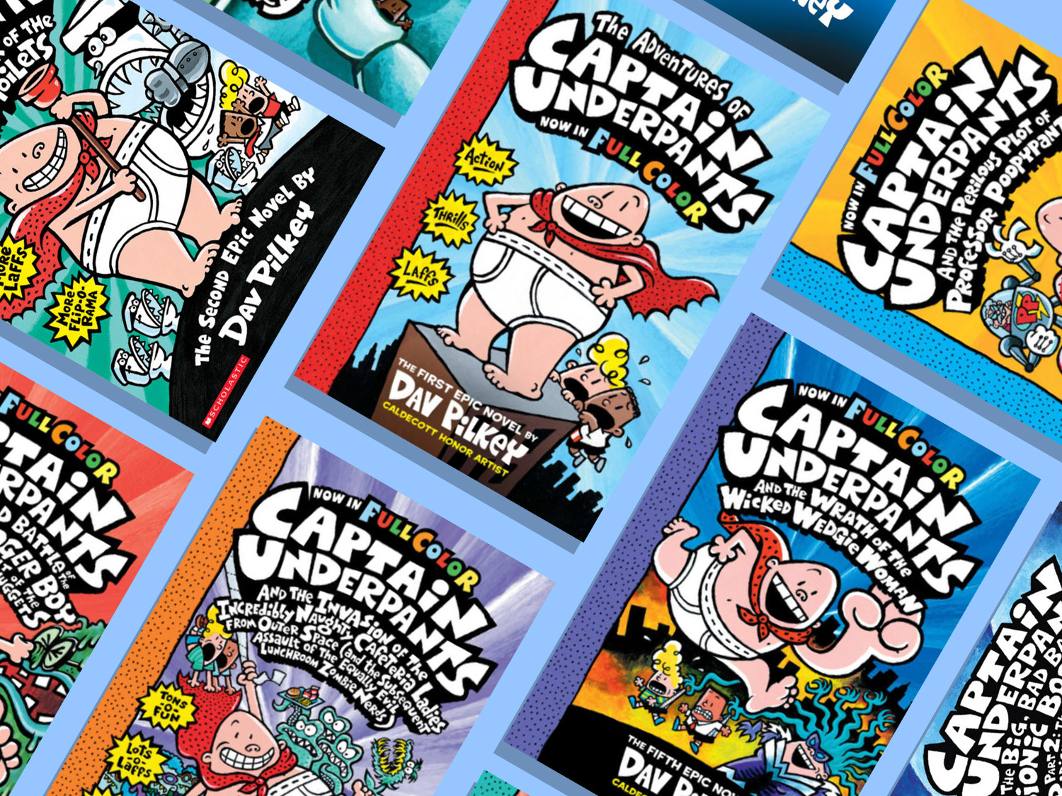 captain underpants series