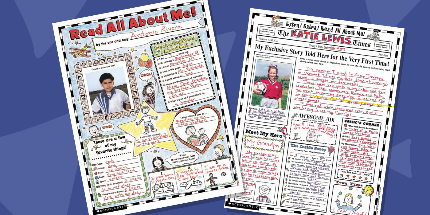 all about me poster ideas
