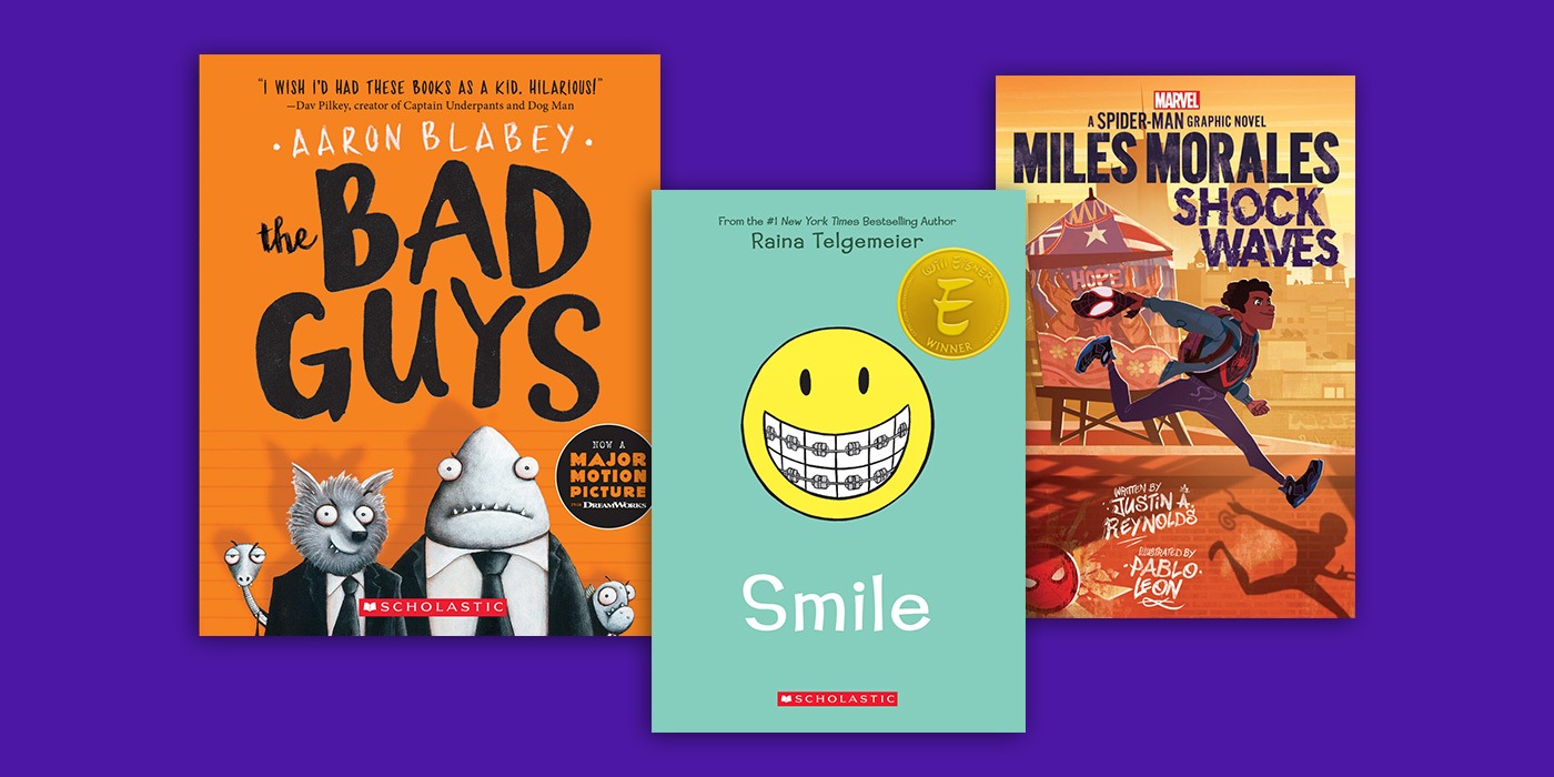 Top Graphic Novels For Reluctant Readers Scholastic