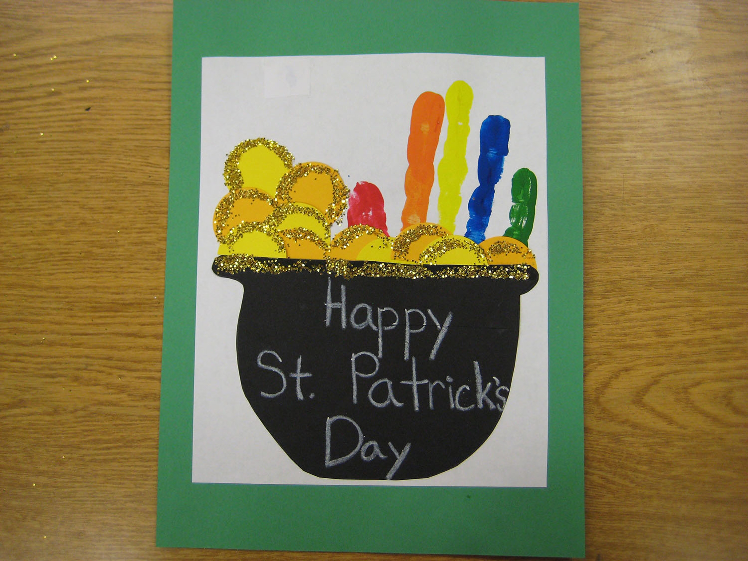 Pot of Gold Handprint Craft | Scholastic