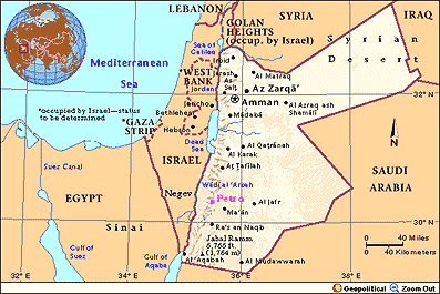largest cities in jordan