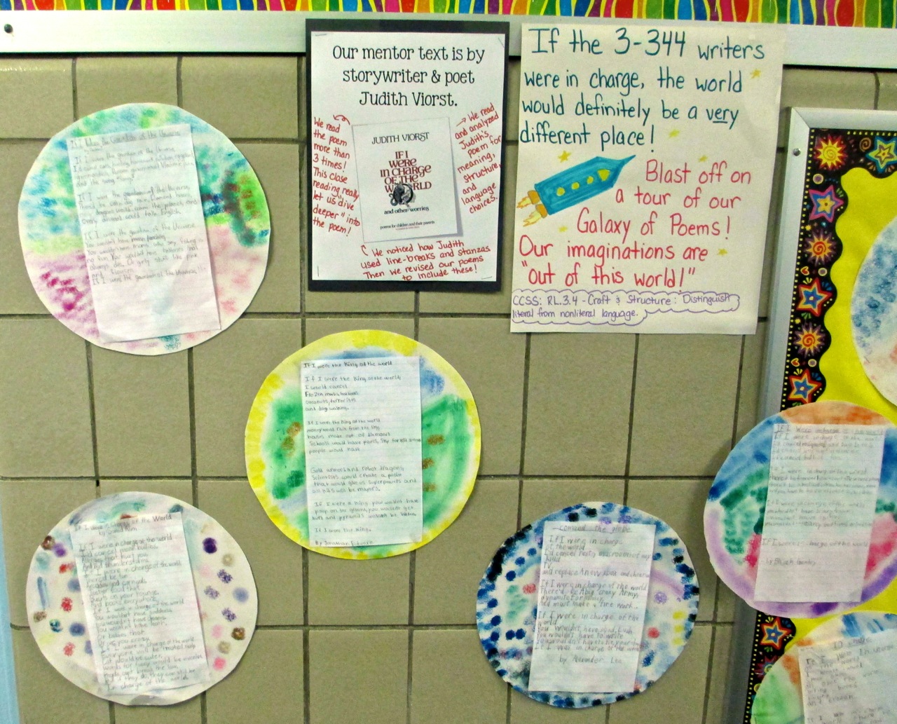 Celestial Bulletin Boards: A Galaxy of Poetry | Scholastic