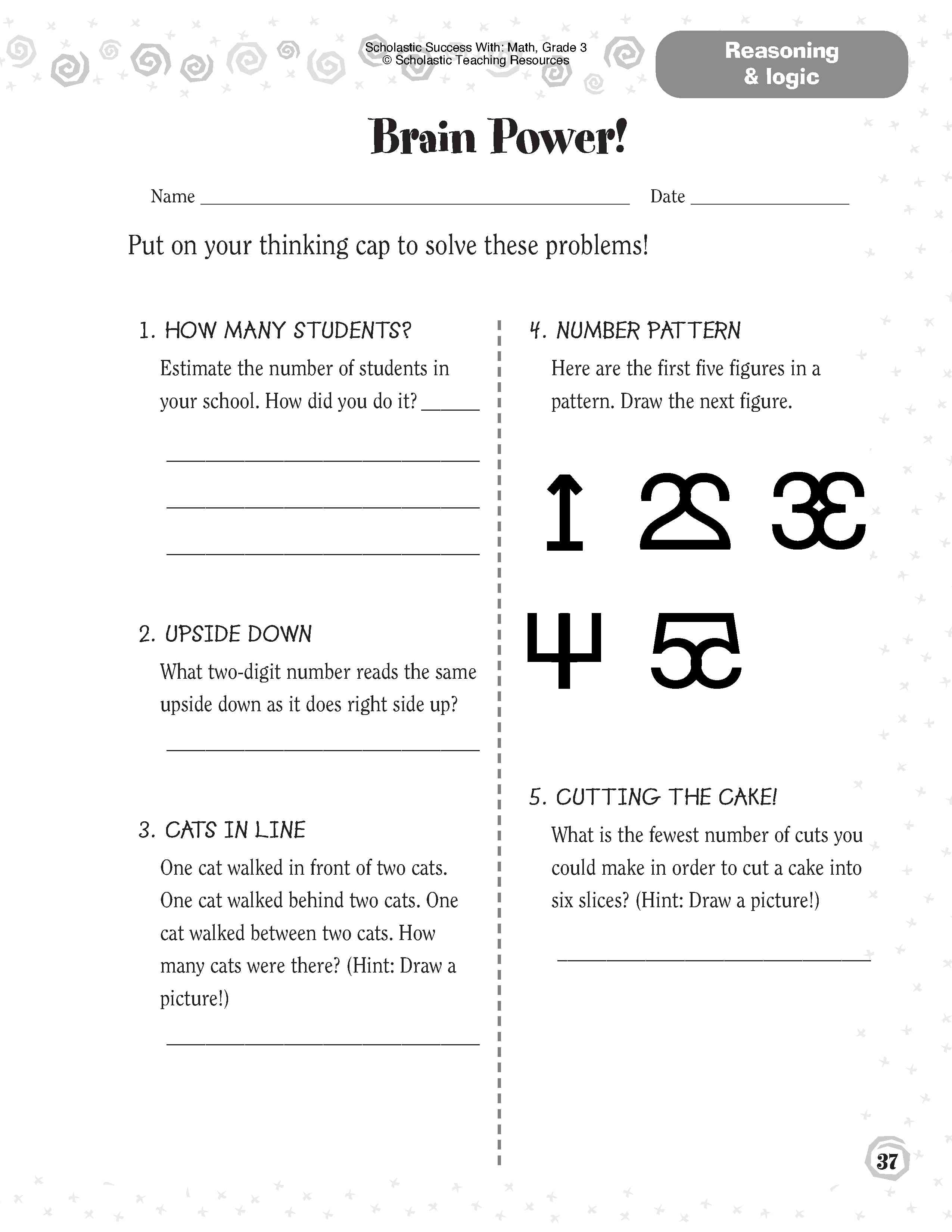 critical thinking questions worksheet