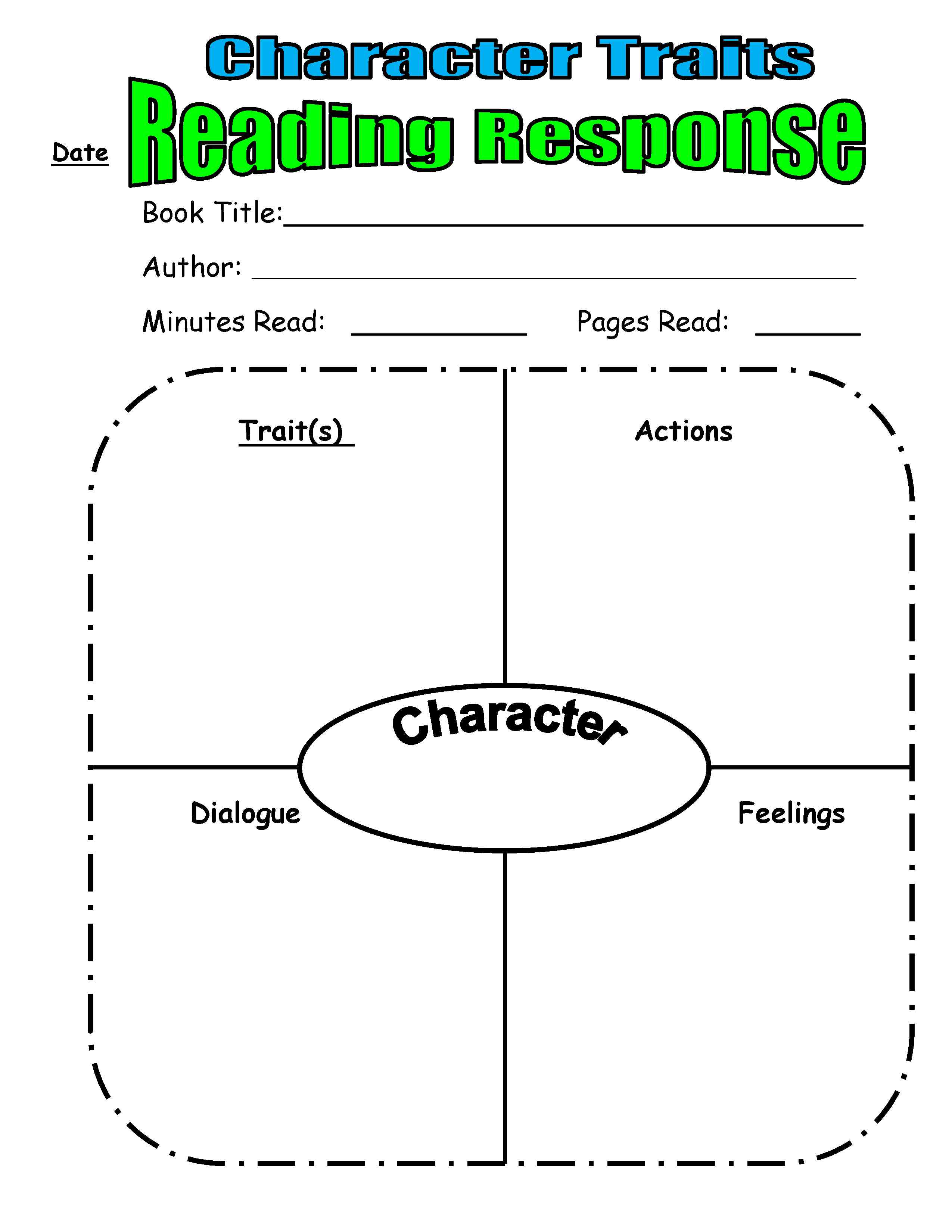 Character Types Worksheet