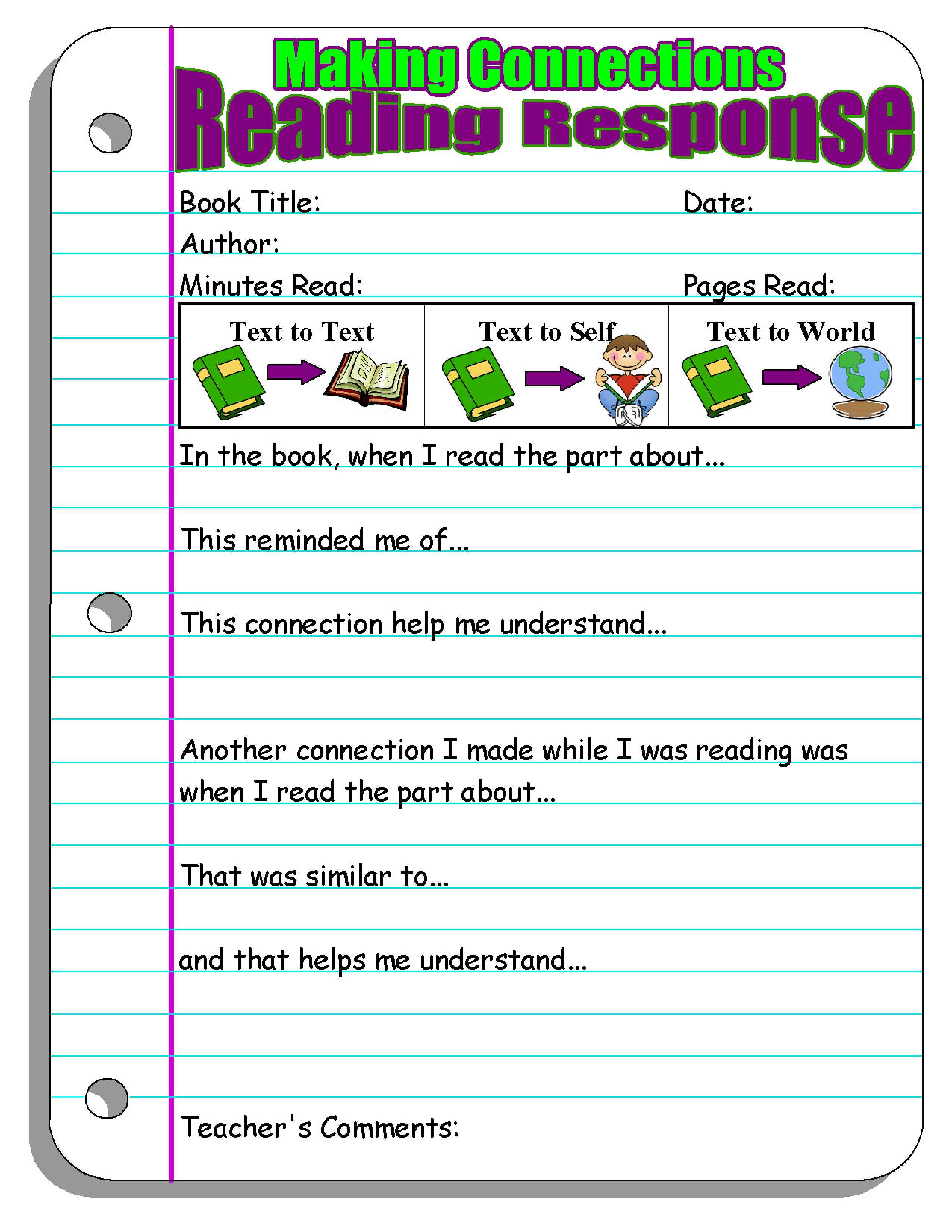 reading-response-forms-and-graphic-organizers-scholastic