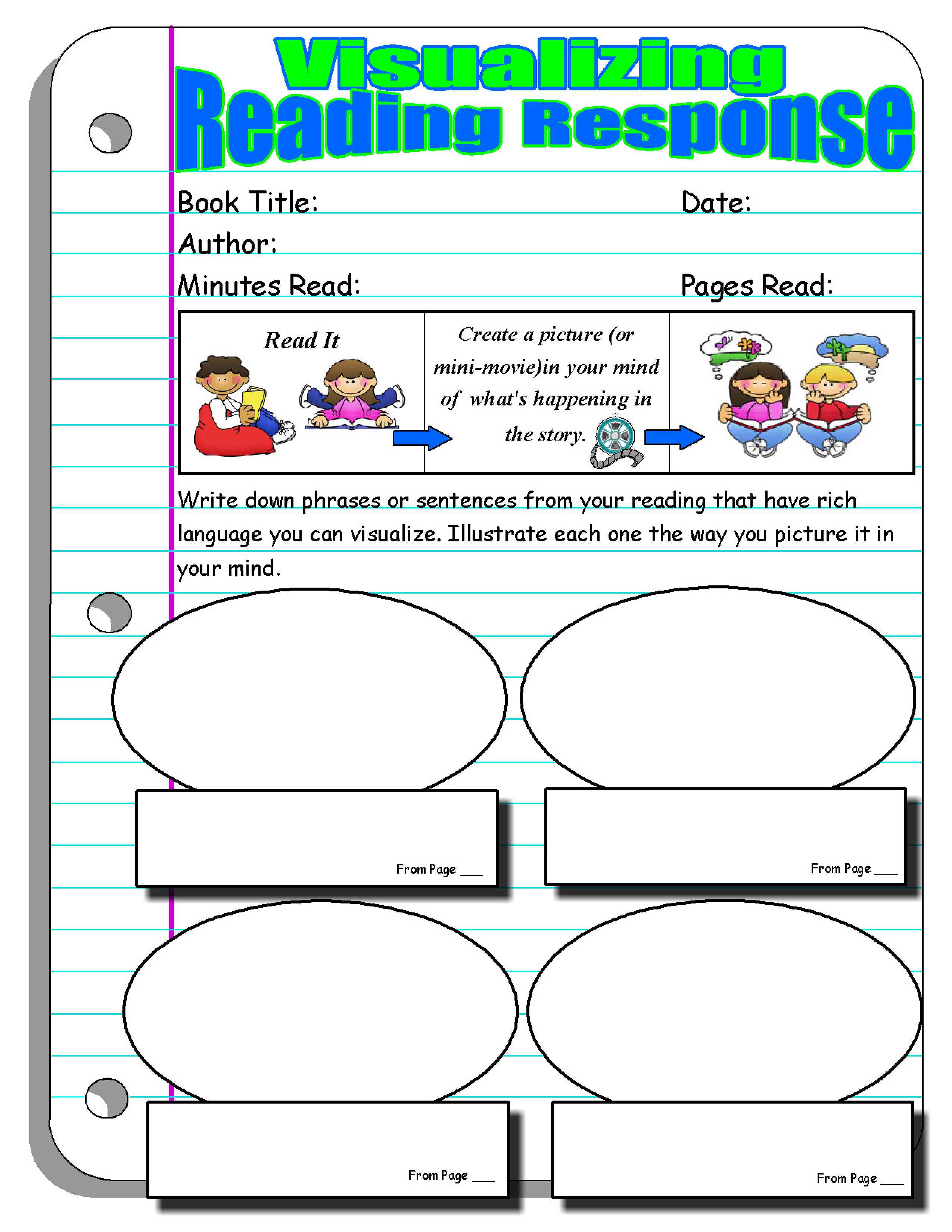 Reading Response Forms And Graphic Organizers Scholastic