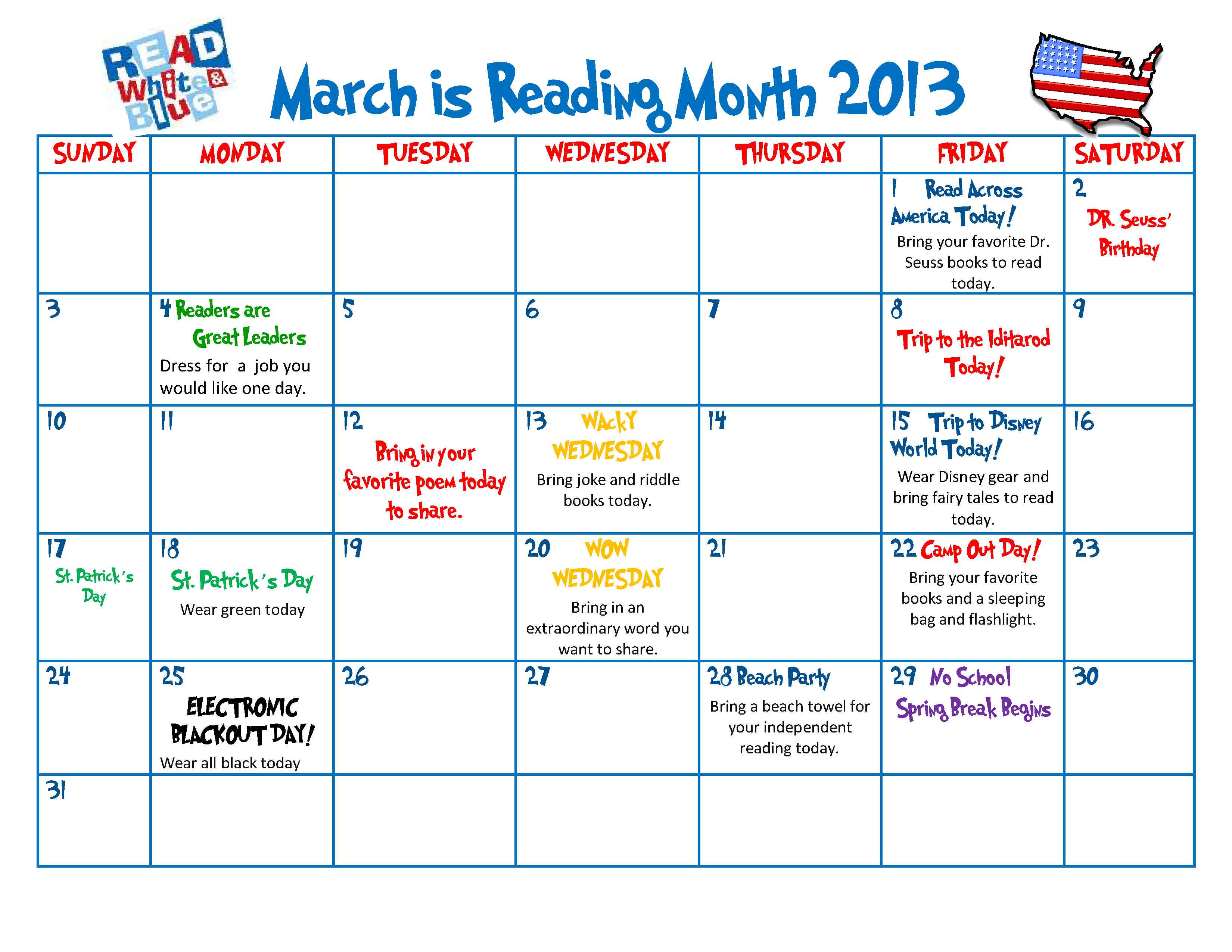 Zed roam tips Monthly Calendar Activities For Kindergarten Modifying