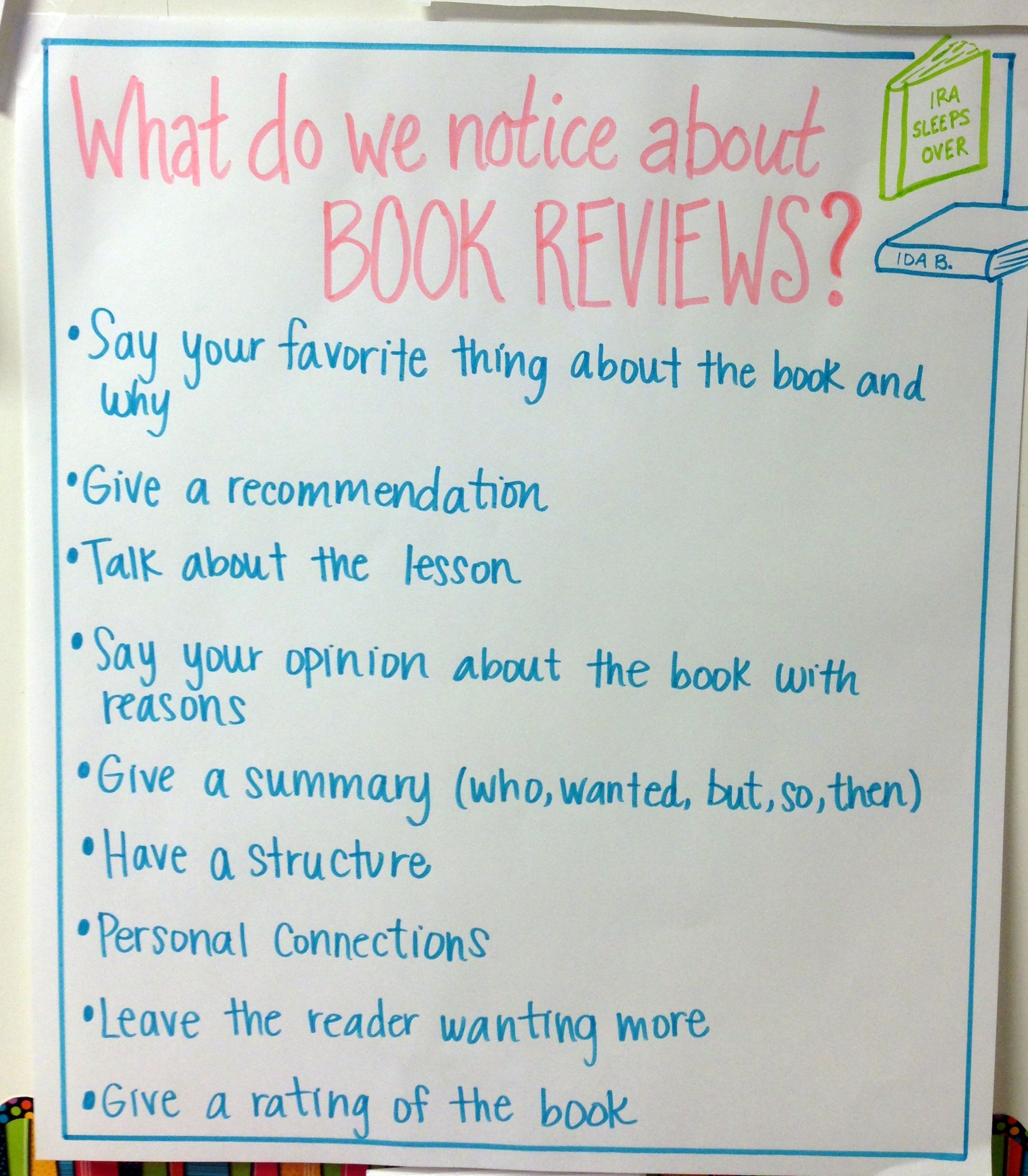 what is the definition of book review