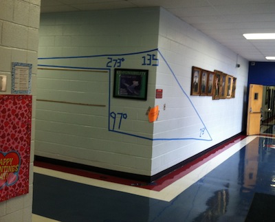 Geometry Graffiti  Polygons in the Hallways Scholastic