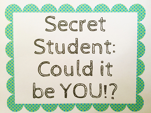 Classroom Behavior: The Magic of The Secret Student Scholastic