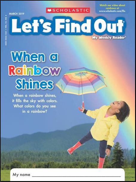 Rainbow facts to 10