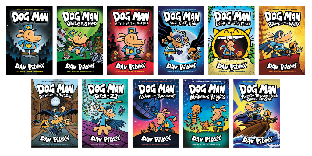 Whats The Order Of The Dog Man Books