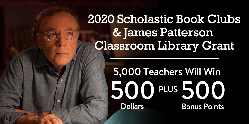 Scholastic Book Clubs and James Patterson Launch The United States of  Readers to Battle Inequity in Literacy