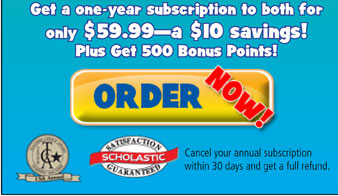 Get a one-year subscription to both for only $59.99 – a $10 savings! Plus Get 500 Bonus Points!